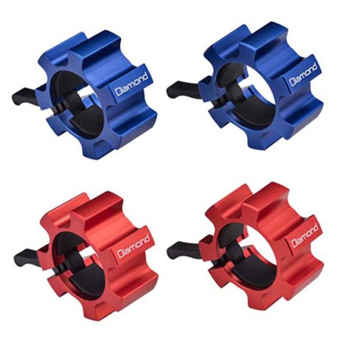 Gym accessories - Pair Of Aluminum Weight Stops With Collar