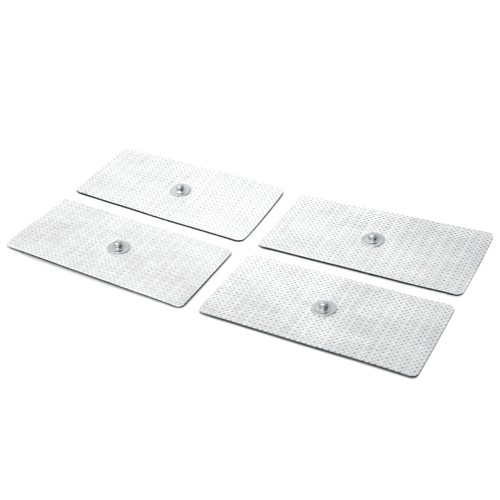 Electrostimulators Accessories - Pack Of 4 Rectangular Clip Electrodes