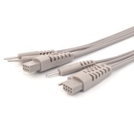 Kit Of 2 Microcurrent Cables For Electrostimulators