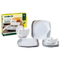 Midday Khadì Melamine Dinnerware Set 12pcs