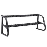 Dumbbell Rack 2 Shelves 10 Pairs Dumbbells 230 X 74 X 90 Cm