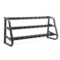 Dumbbell Rack 3 Shelves 15 Pairs Dumbbells 230 X 74 X 140 Cm