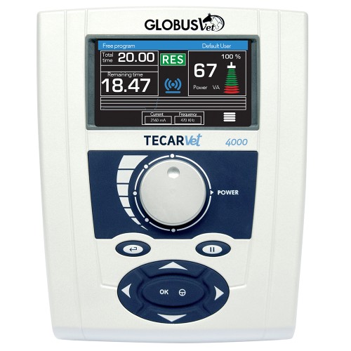 Tecartherapy/Radiofrequency - Professional Veterinary Tecartherapy Tecarvet 4000 Re Rechargeable