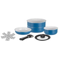 Set Of Pots Carezza Spacemaster Ø 20cm Vacublock