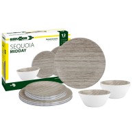 Sequoia Melamine Dinnerware Set 16 Pieces