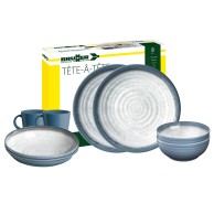 Set Stoviglie Melamina Tête-à-tête Tuscany 8pz