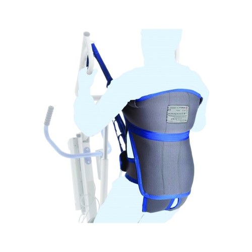Slings for patient lifters - Pelvic Harness For Muevo Up Wheelchair Lift Without Headrest