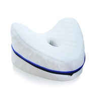 Contoured Knee Pillow In Memory Foam Opera