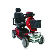 Electric 4 Wheel 250 Electric Scooter For Disabled Elderly With Lights And Basket