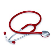 Stethoscope Anatomical In Anodized Zinc