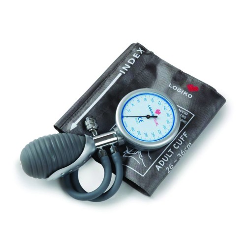 Sphygmomanometers/blood pressure monitors - Palmar Aneroid Sphygmomanometer 2 Tubes Latex Free