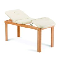 Wooden Treatment And Medical Examination Table 189x74cm 4 Sections