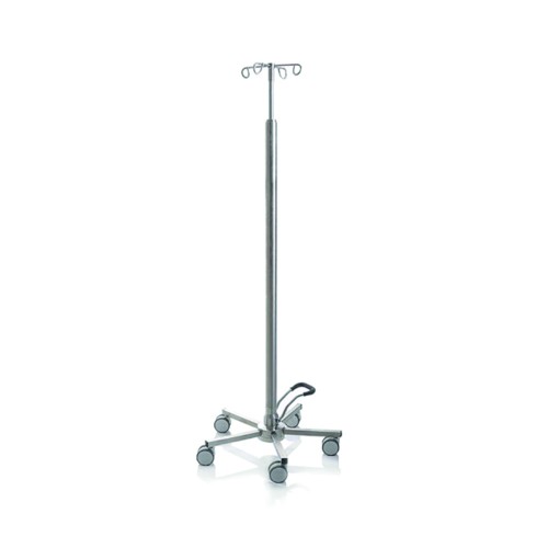 Poles for IV/Hypodermoclysis - Elevating Piston Iv Pole
