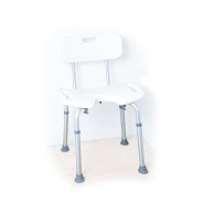 U Shaped Bath/shower Seat With Backrest