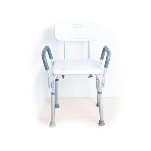 Bath and shower chairs - Wave Bath/shower Seat With Armrests And Backrest