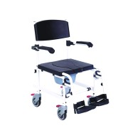 Onda Chair For Toilet And Shower With Removable Wheels