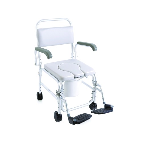 Toilet and shower chairs - Onda Transit Chair For Toilet And Shower On Wheels