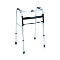 Deambulatore Rollator Pieghevole Clik Rp730 Girello Per Anziani 4 Puntali