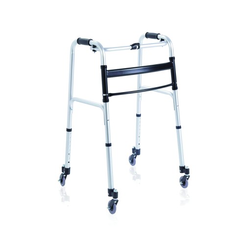 Rollator Walkers - Folding Rollator Walker Rp733 Walker For Elderly Disabled 4 Wheels