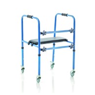 Walker Rollator Folding Rp748 Walker For Elderly Disabled 4 Wheels