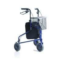 Walker Rollator Folding Cryo Walker For Elderly Disabled 3 Wheels