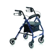 Walker Rollator Folding Mini Atlas Walker For Elderly Disabled 4 Wheels