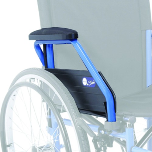 Wheelchair Accessories and Spare Parts - Pair Of Long Armrests For Start/next Go Wheelchairs