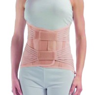 Lumbar Band Semi-rigid Corset With Lombofixo Stays H 38cm Women