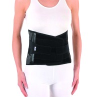 Lumbar Band Corset Elastincrociato With Straps Crm 950 H 27cm