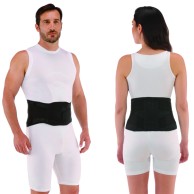 Lumbar Band Corset Brace Elastic Perforated Plurival H 20cm