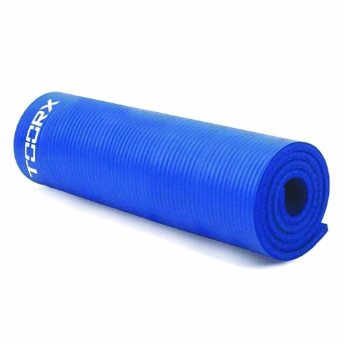 Floor mats - Professional Fitness Mat With Blue Chrome Eyelets