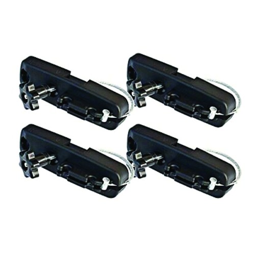 Accessori Box tetto - Kit Fissaggio Universale Rapid Box Per Barre Fino A 90mm