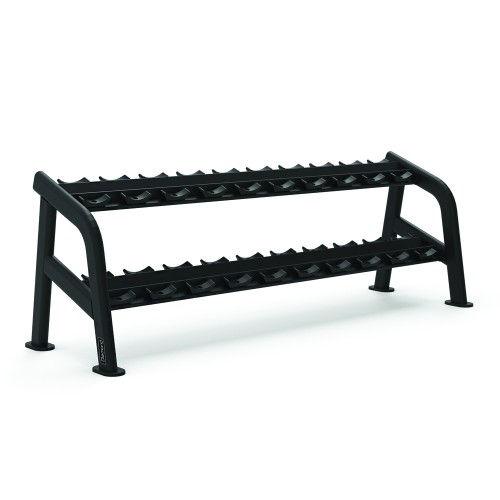 Weights Rack and Dumbbells - Hexagonal Dumbbell Rack 10 Pairs 242.2x66x94cm