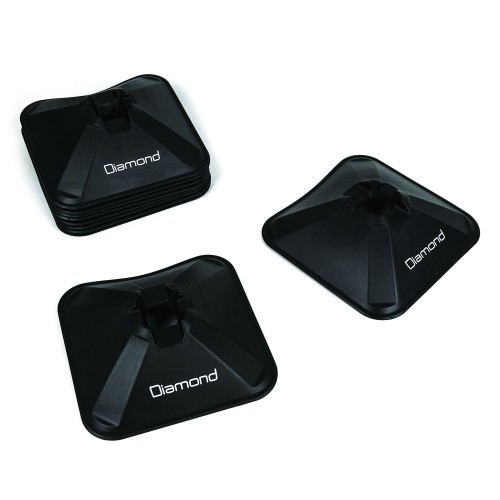 Functional Training - Set 10 Pcs Training Cones 18.2x18.2x5cm