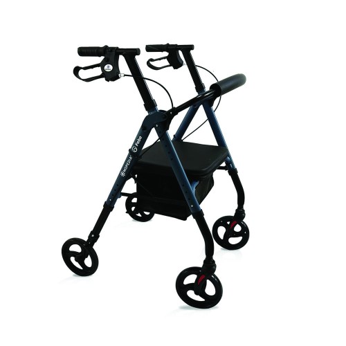 Deambulatori Rollator - Deambulatore Rollator Pieghevole Febe Girello Per Anziani Disabili 4 Ruote