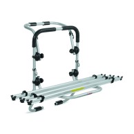Aluminum Modular Car Rear Bike Rack For 3 Bikes, 45kg Capacity