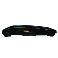 400lt Car Roof Box Falcon 400 Gloss Black Luggage Carrier