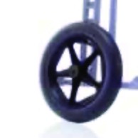 Pair Of Rear Wheels 32cm For Wheelchairs Plus Go Disabled Elderly 