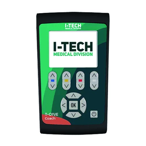 Electrostimulators - Professional Electrostimulator T-one Coach 4 Channels Tens Nems E Beauty