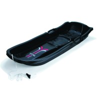 Bob Pacer Duo Black Snow Sled With Brakes 