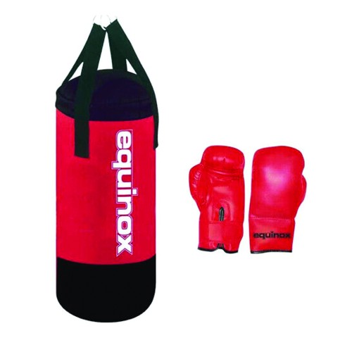 Games spare parts - Junior Boxing Set Punching Bag 3 Kg With 4 Oz Gloves. 