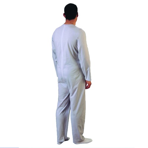 Sanitary Pajamas - Men's Classic Fresh Cotton Tracksuit Pajamas Back Zipper
