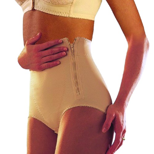 Sheaths - Cotton Lady Short Containment Sheath With Zip And Bust Lifter