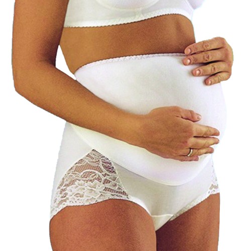 Sheaths - Cotton Mater Lace Short Supportive Sheath For Pregnant Women
