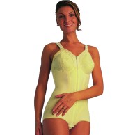 Cotton Confort Body Shaper With Zip Cup B Champagne