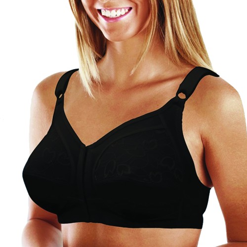Bras - Athena Plus Size Open Bra C Cup Black
