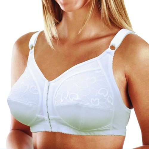 Bras - Athena Plus Size Open Bra D Cup White