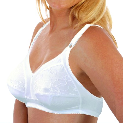 Bras - Athena Plus Size Classic Bra D Cup White