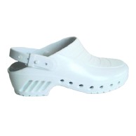 Professional Anatomical Sanitary Clogs Anti-slip White Autoclavable Medical