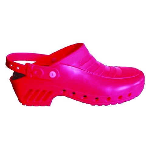 Sanitary Clogs - Professional Anatomical Non-slip Fuchsia Autoclavable Medical Clogs